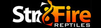 Logo of the ball python breeder Str8Fire Reptiles